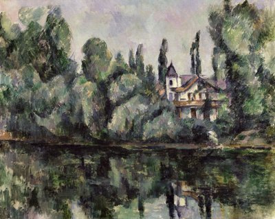The Banks of the Marne, 1888 by Paul Cézanne